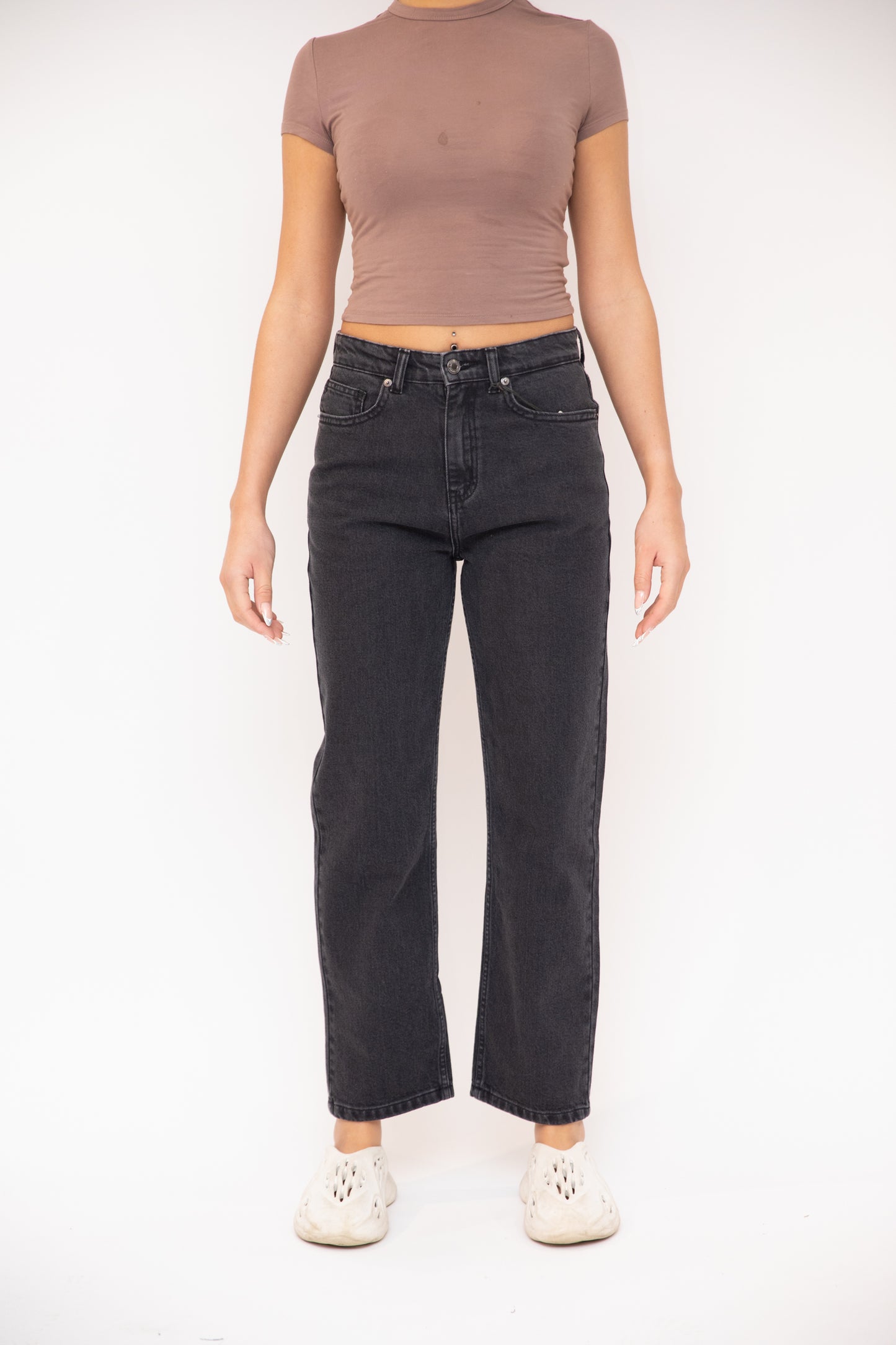Katy High Waisted Straight Jean