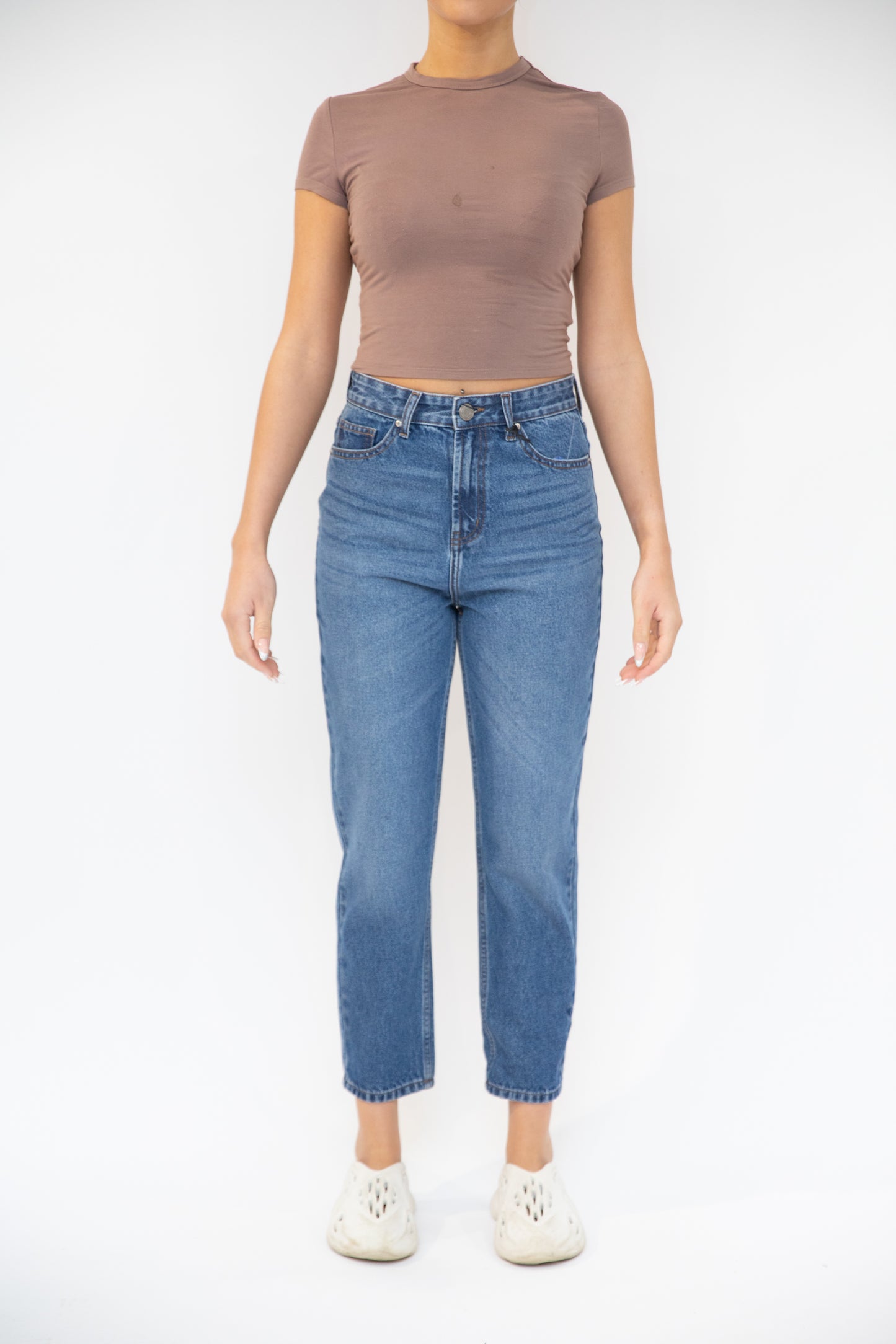 Emma Super High Waisted Mom Jean