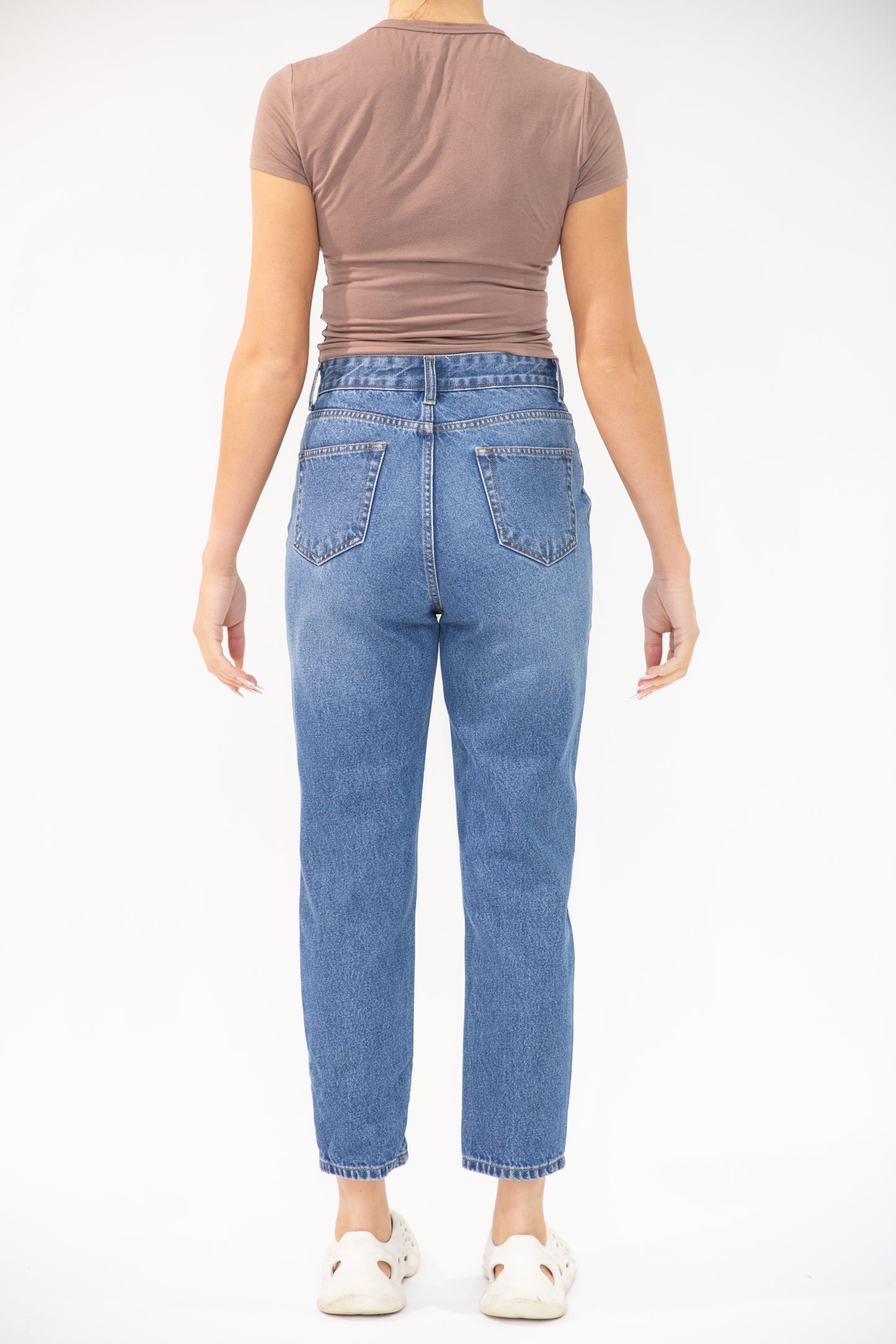 Emma Super High Waisted Mom Jean