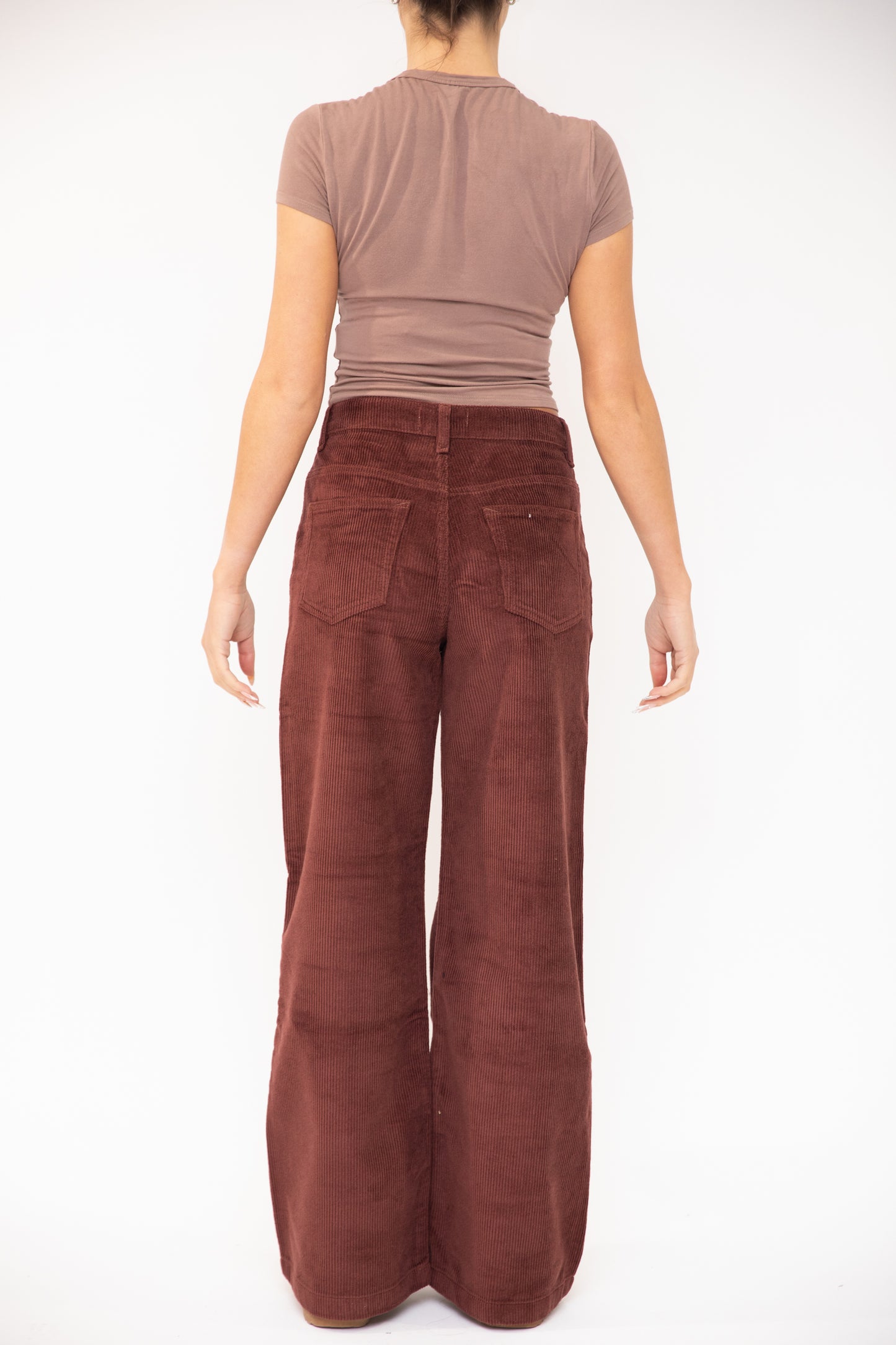 Silvia Cord Flare Trousers