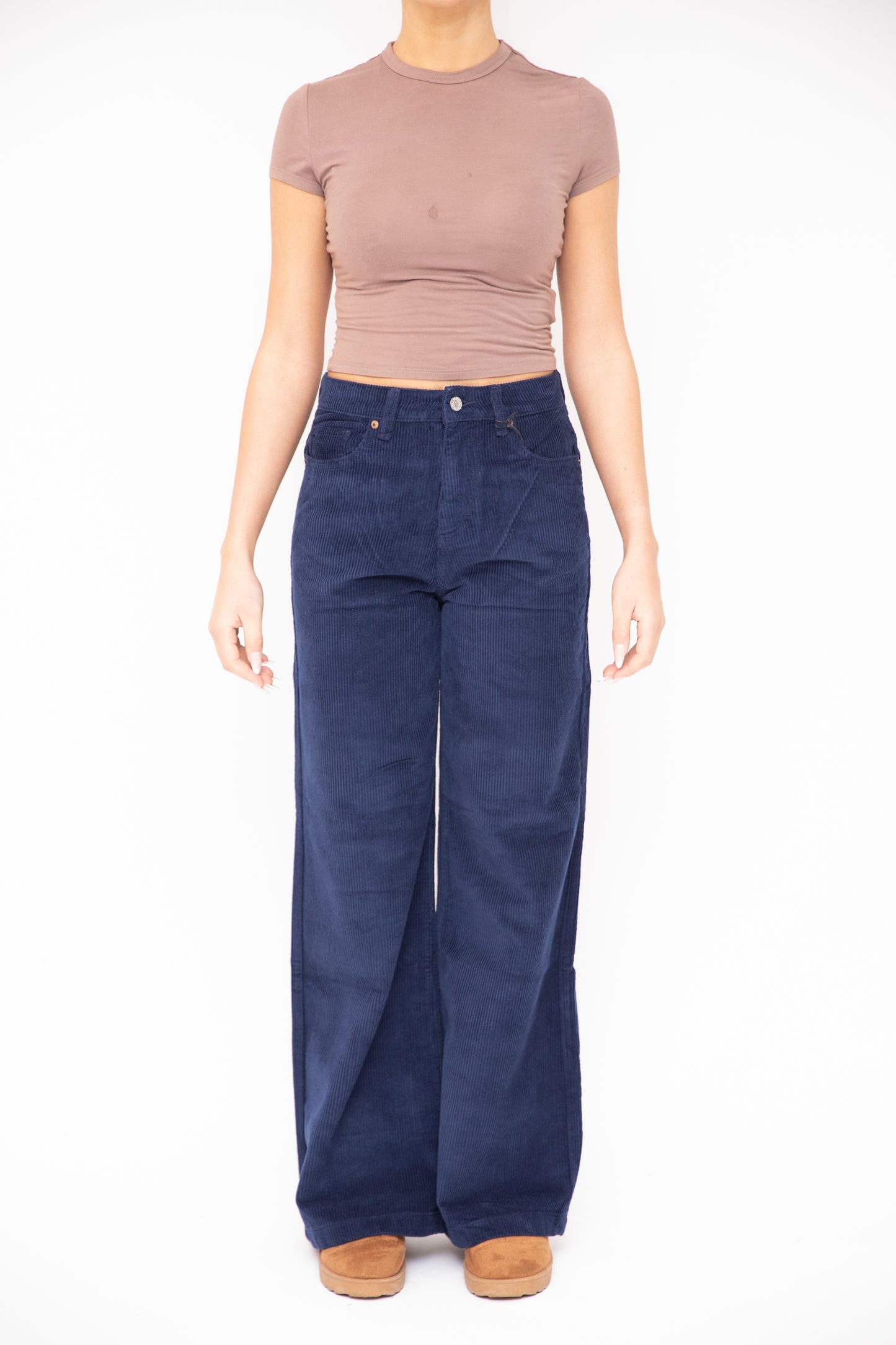 Silvia Cord Flare Trousers