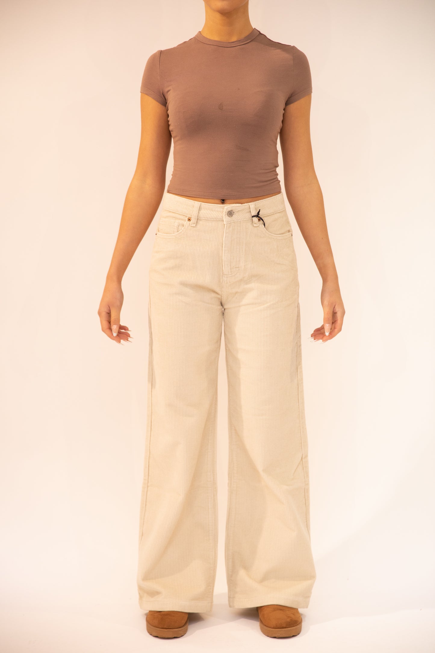 Silvia Cord Flare Trousers