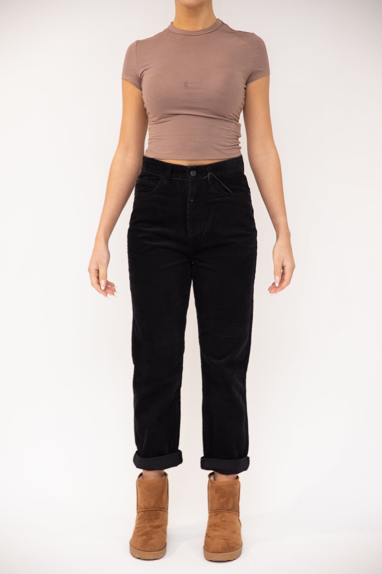 Opal Cord Mom Trousers