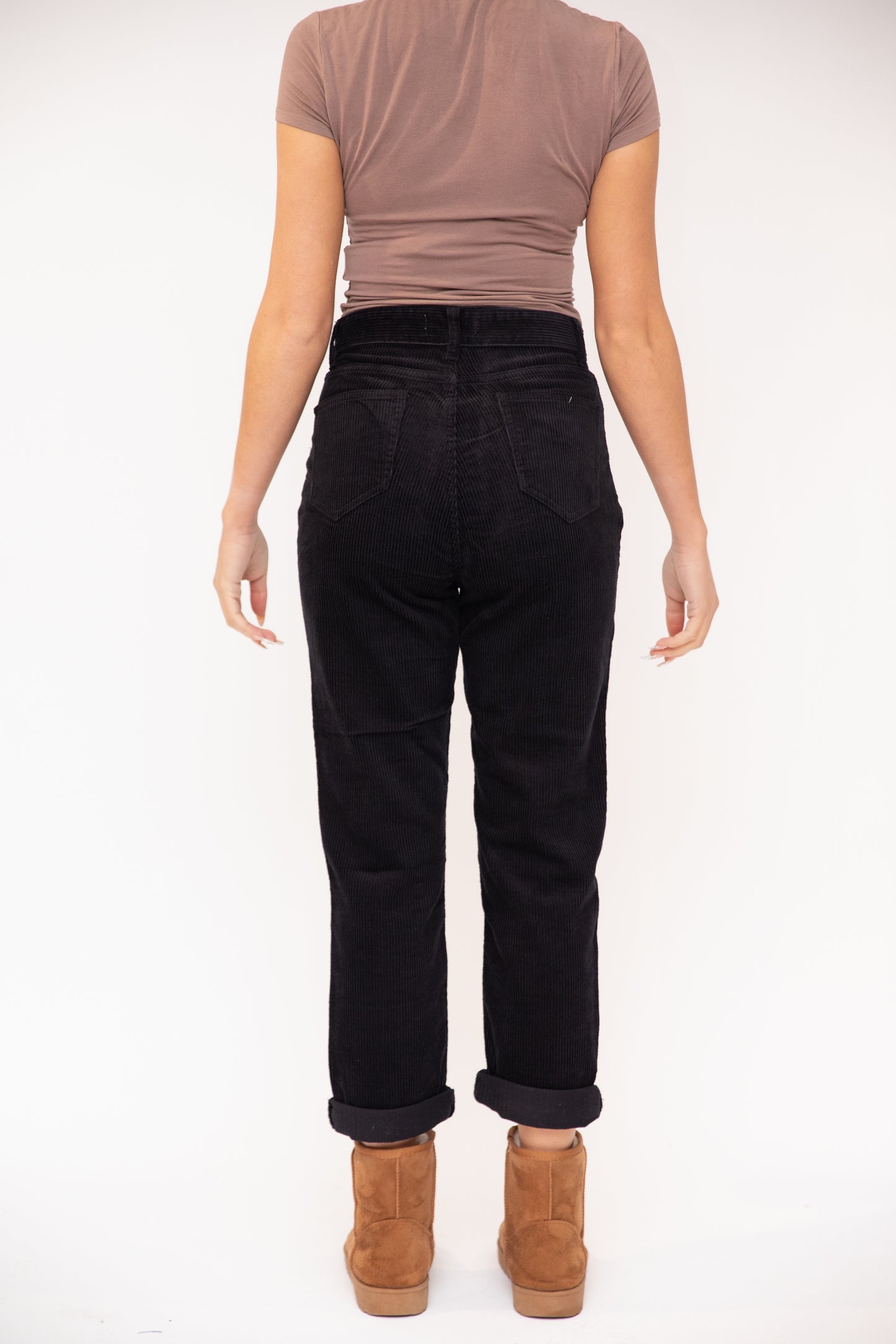 Opal Cord Mom Trousers