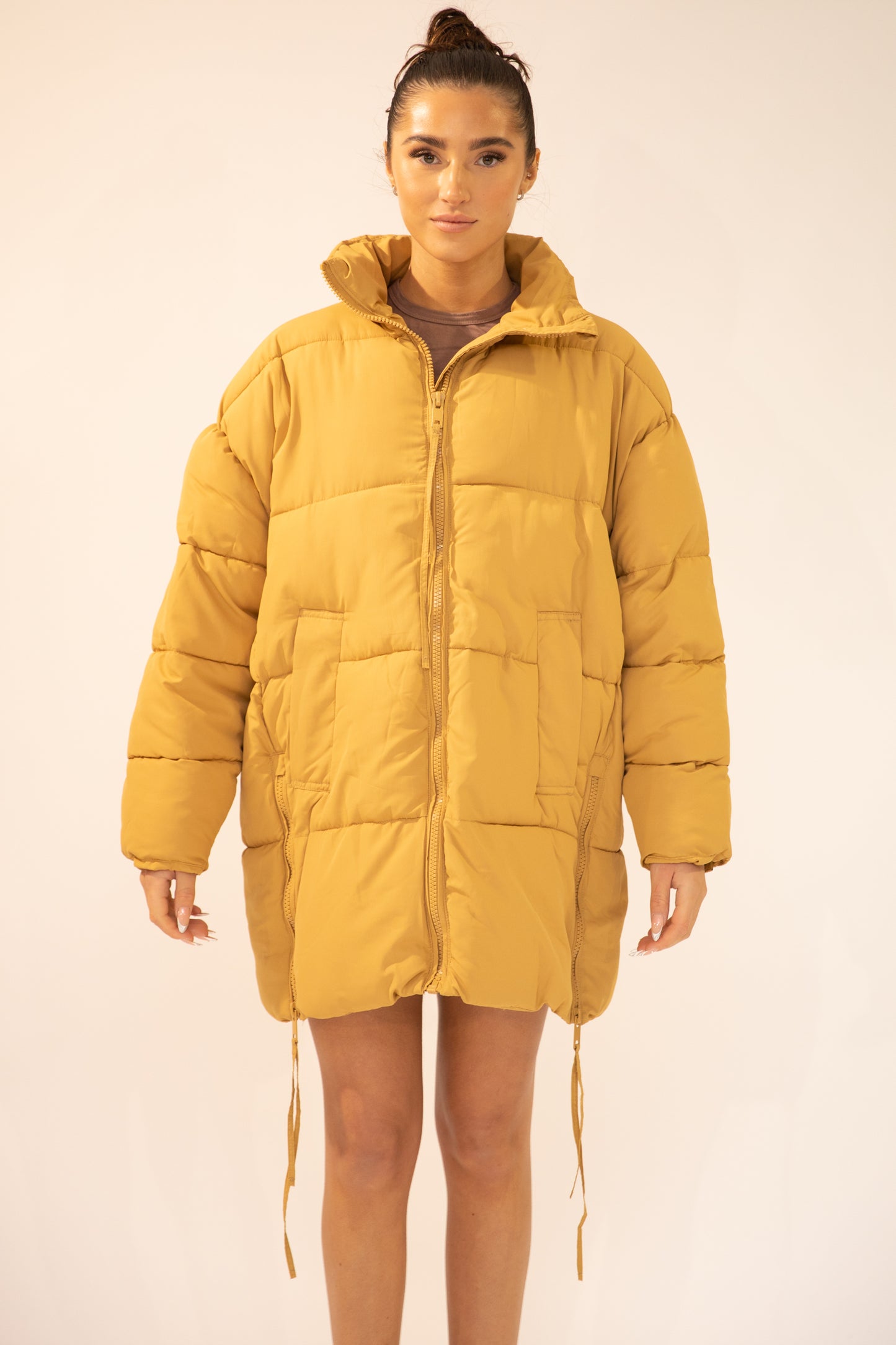 Sarah Longline Puffer Jacket
