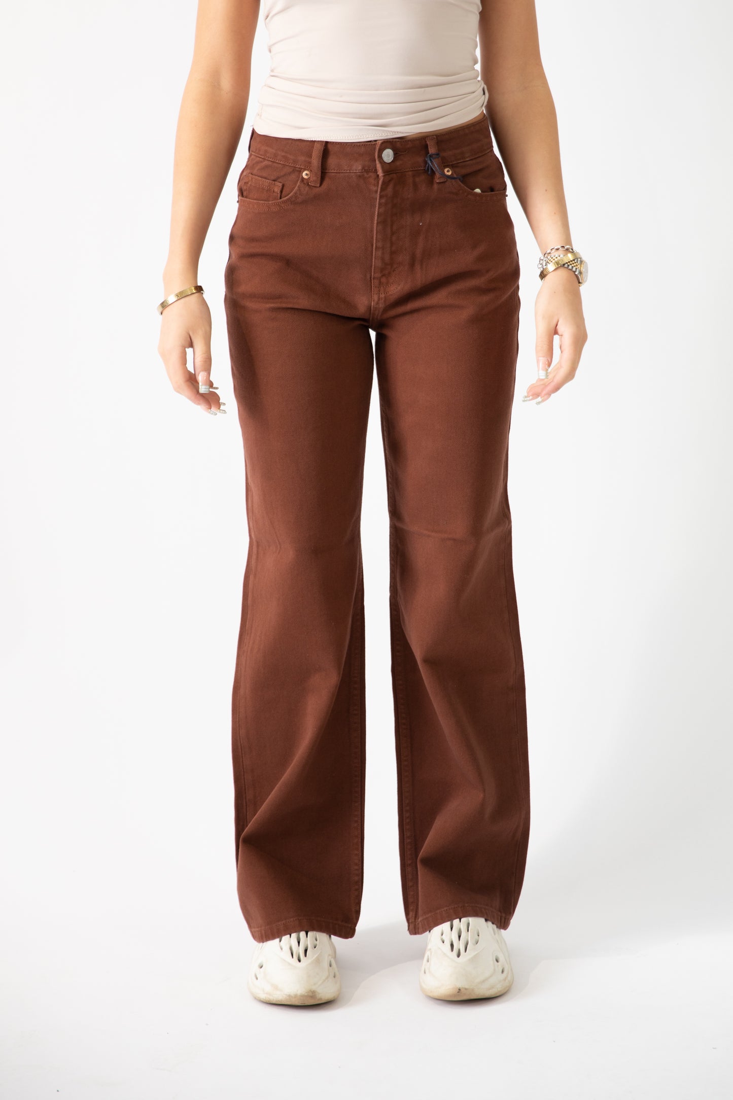 Kristen Mid Rise Straight Leg Jean