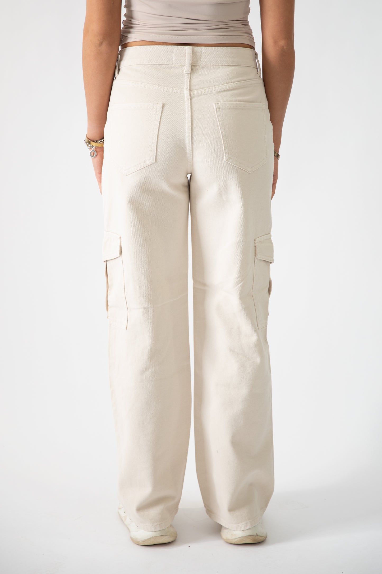 Molly High Waisted Wide Leg Cargo Jean