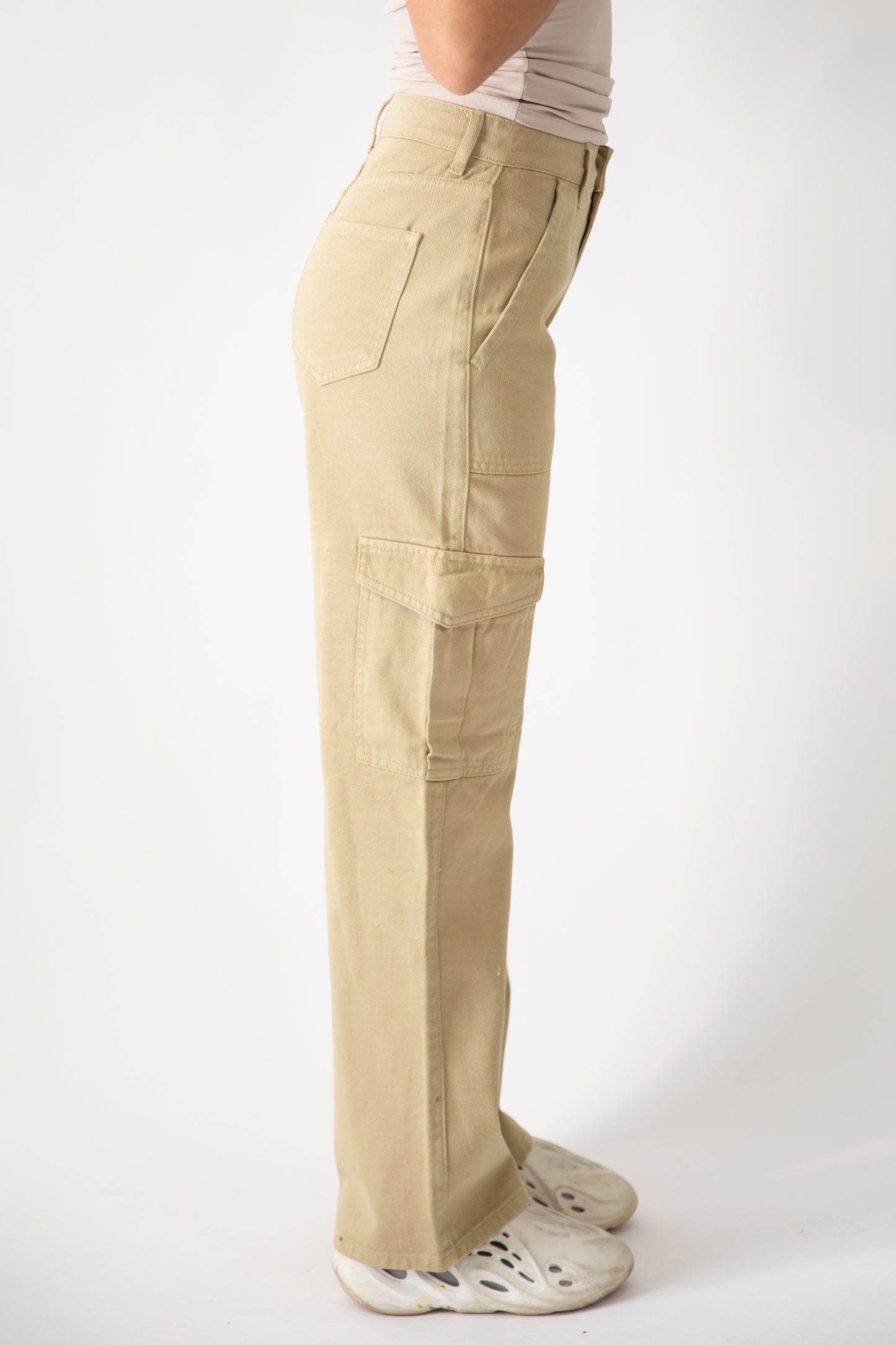 Molly High Waisted Wide Leg Cargo Jean