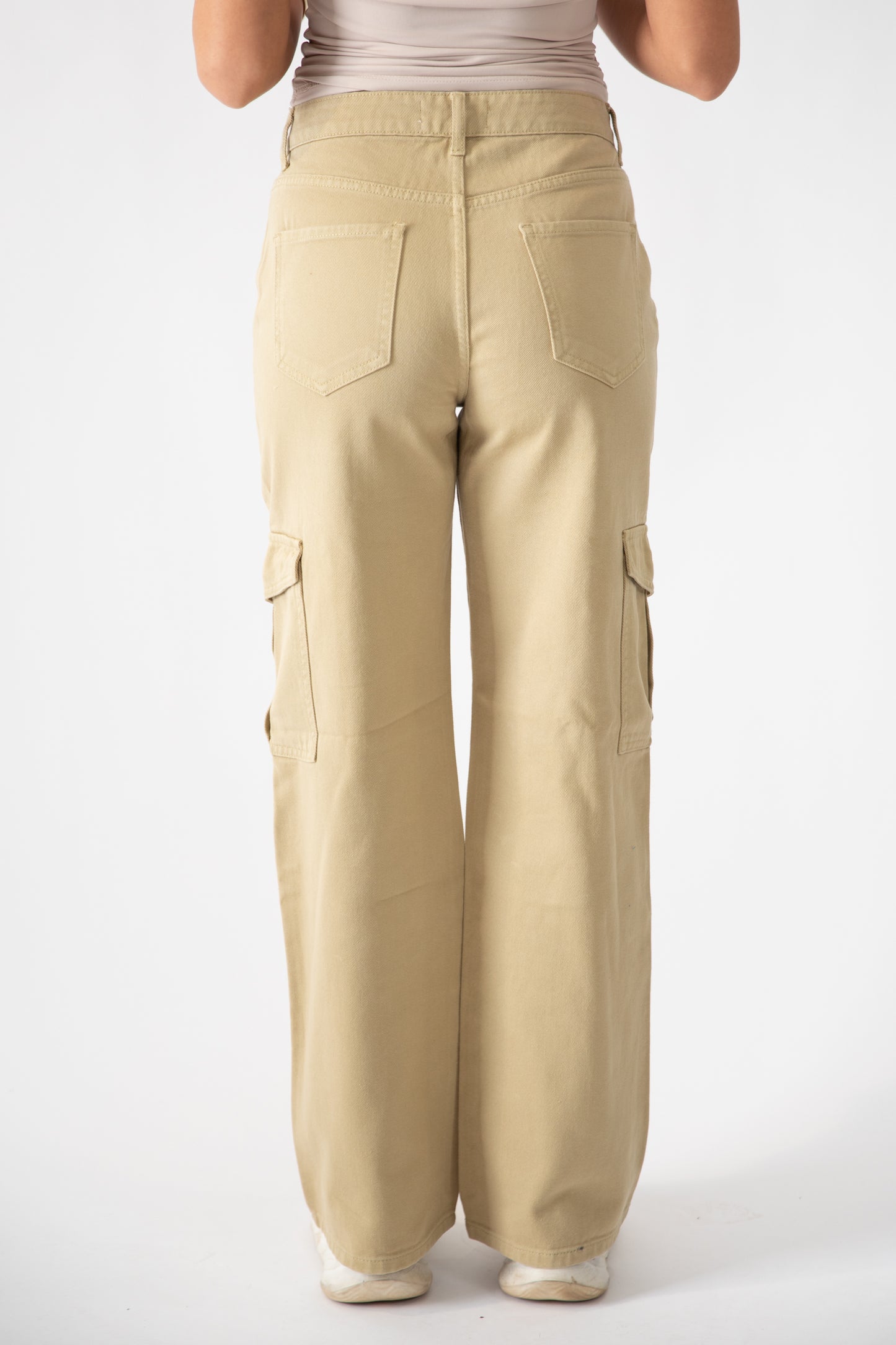 Molly High Waisted Wide Leg Cargo Jean