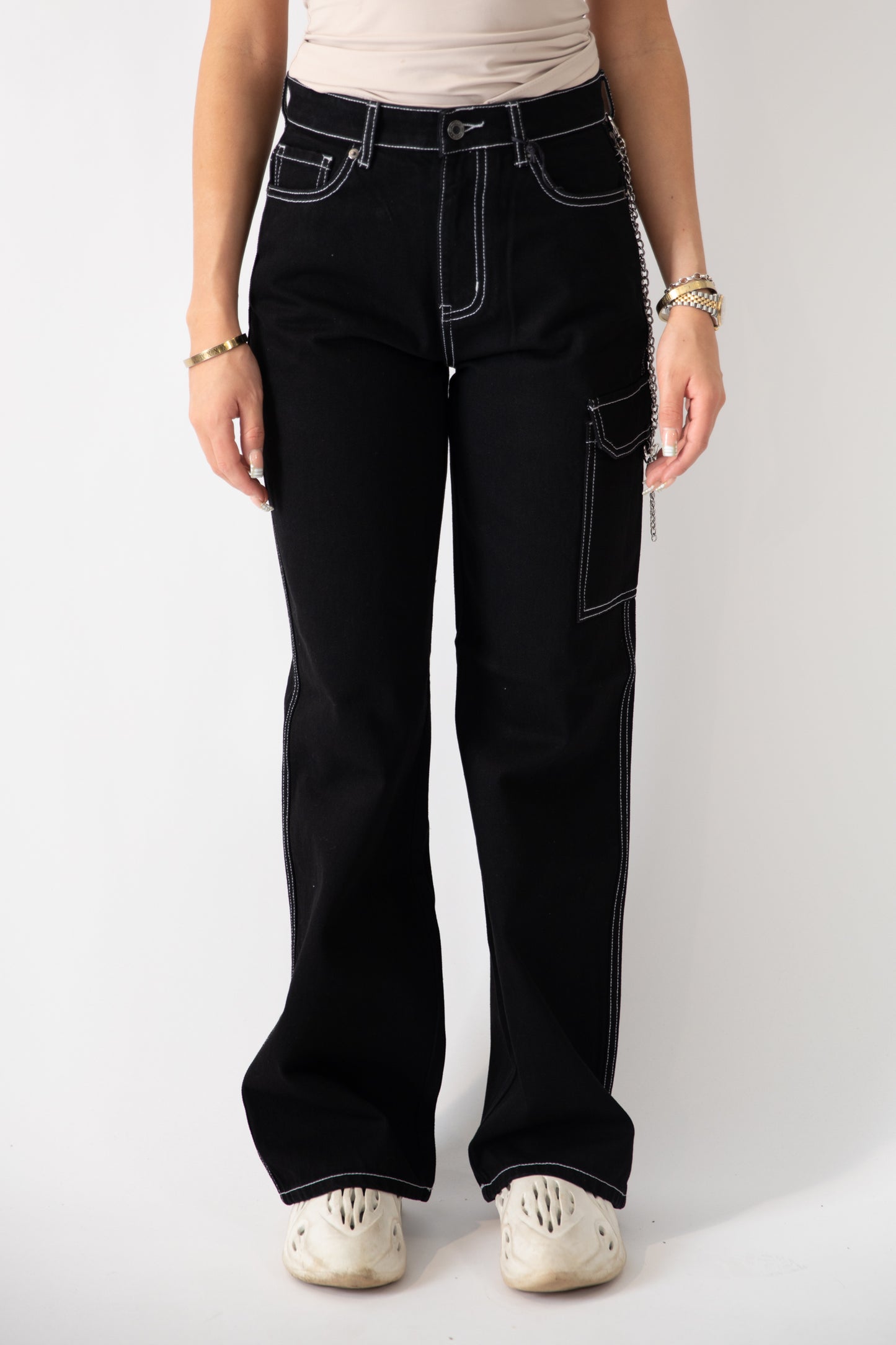 Blaze Wide Leg Cargo Jean